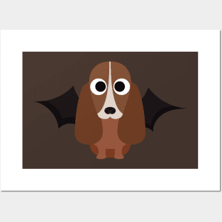 Basset Hound Halloween Fancy Dress Costume Posters and Art